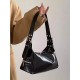 Versatile Vintage Motorcycle Underarm Bag BG0002